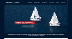 Desktop Screenshot of absolute-yacht.com